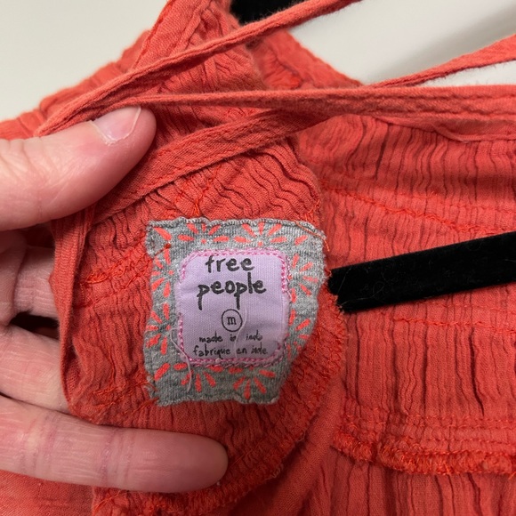 Free People Coral Short Sleeve Blouse - Picture 3 of 3